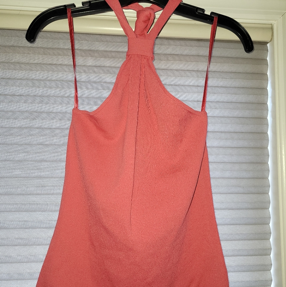 Ann Taylor Loft pink halter top